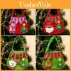 Christmas Gift Bag Set With Candy And Apple Designs For Holiday Parties