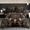 Dream Catcher Digital Printed Bedding Set Soft Duvet Cover King Queen Twin Single Size Bithday Gift for Boy Girl Room Decoration