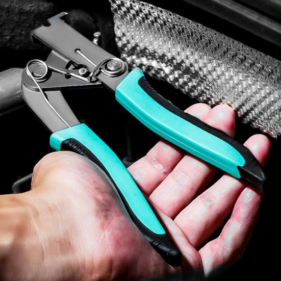 Automotive Trim Clip Removal Pliers High Carbon Steel Spring Loaded Tool for Car Interior Panels Fastener & Plastic Rivet Removal Ergonomic Non-Slip