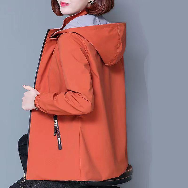 

WTEMPO весна осень тренчкот женский с капюшоном тонкий женский ветровка топы больших размеров куртки Mujer женское пальто топ 4XL