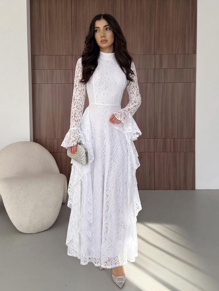 Autumn new French women`s horn sleeves