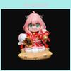 Entzückende Wawa Anya Figur Niedliche sitzende Haltung PVC Sammlerstück Anime Spielzeug 16cm Verpackt Geschenk