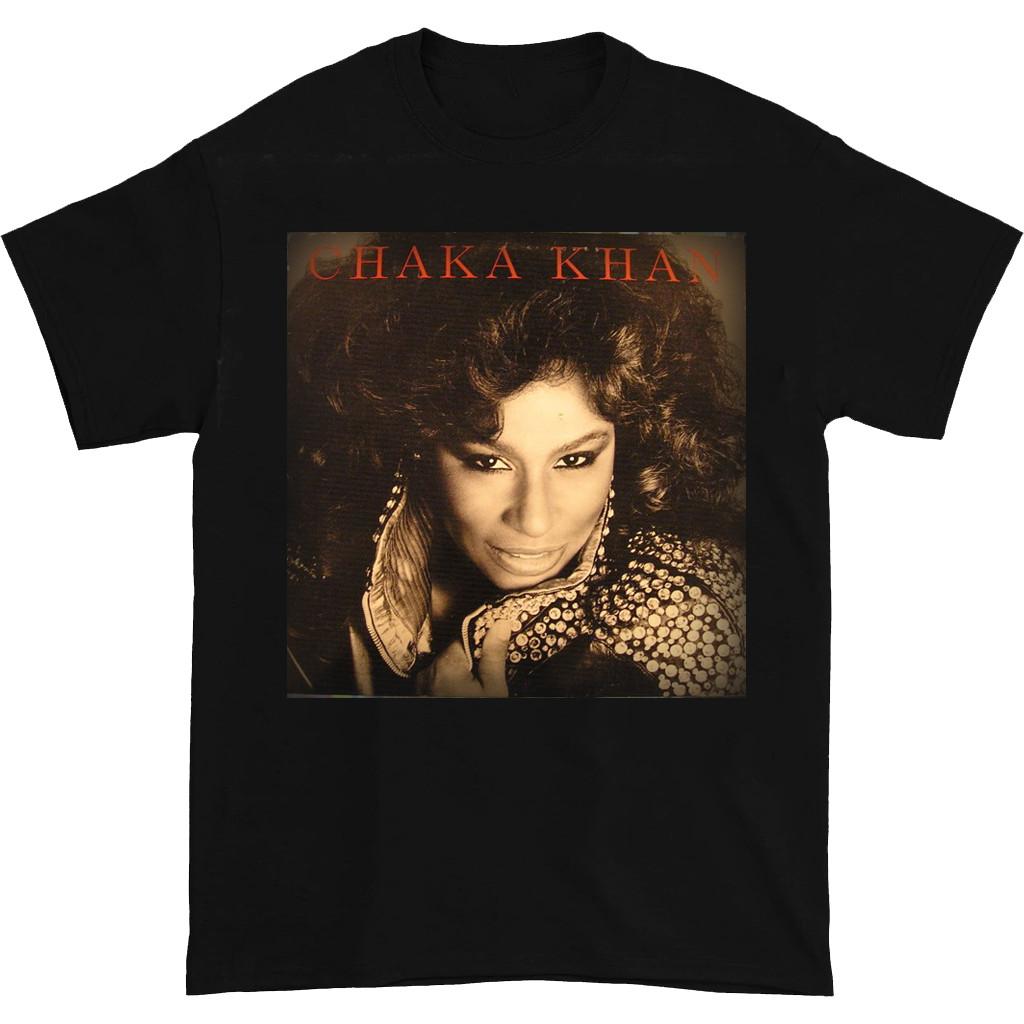Chaka Khan Cantante Regalo Per Fan Cotone Pesante Nero S-5XL Maglietta EN874