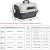 Portable Pet Carrier: Detachable, Multi-Style Trolley for Small to Medium Pets - Ideal for Air Travel
