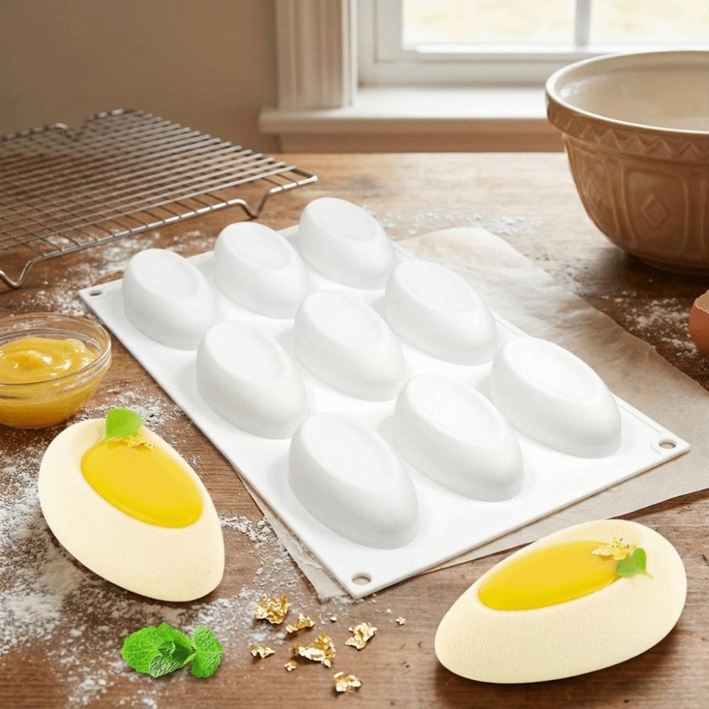 Waterdrop Shape Cake Mold Flexible Dessert Mold Easy To Clean Chocolate Mold Mousse Cake Making