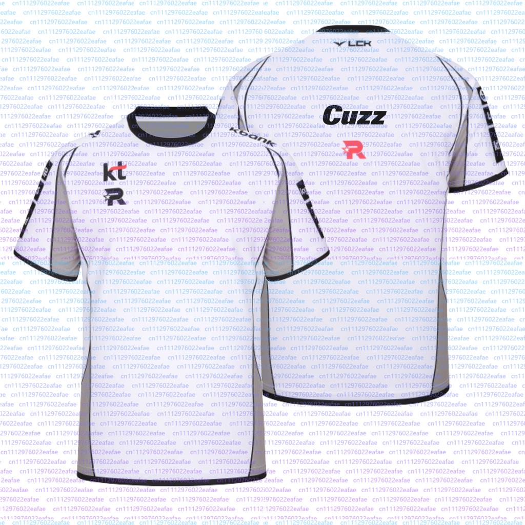 LCK Cup Bdd Team 2026 KT Rolster Fans Jersey Men's Women's Summer Breathable Crew Neck Short Sleeve Casual T-shirt Tops Tee