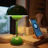 Table Lamp LED USB Charging 3600mah Battery Powered Modern with PVC Shade for Bedroom Reading
