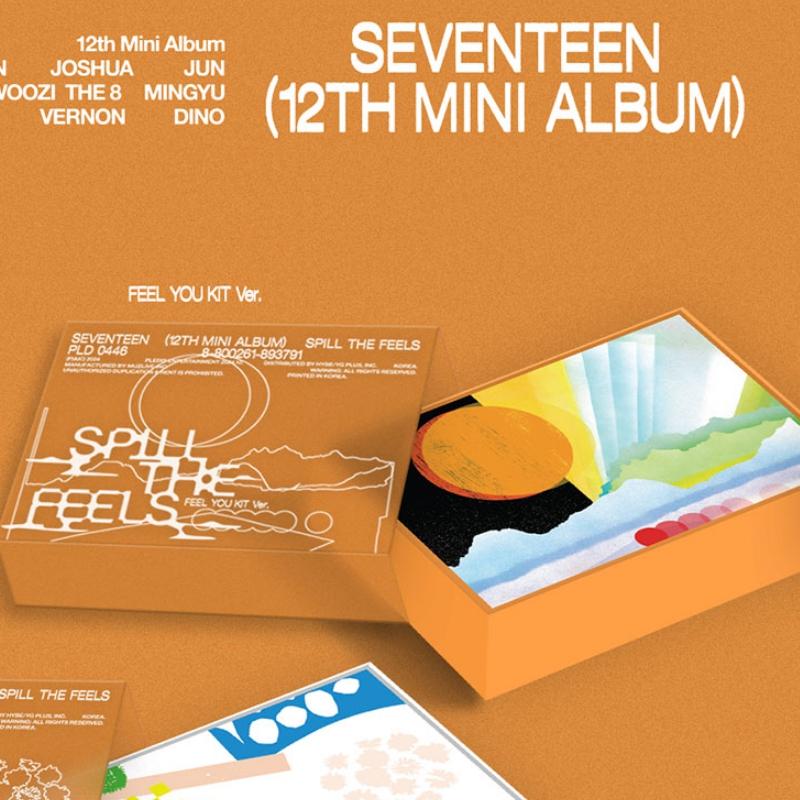 

(Версія KiT) СІМНАДЦЯТЬ [РОЗЛИЙ ПОЧУТТЯ] 12-й МІНІ-АЛЬБОМ FEEL YOU (Kit ver.)