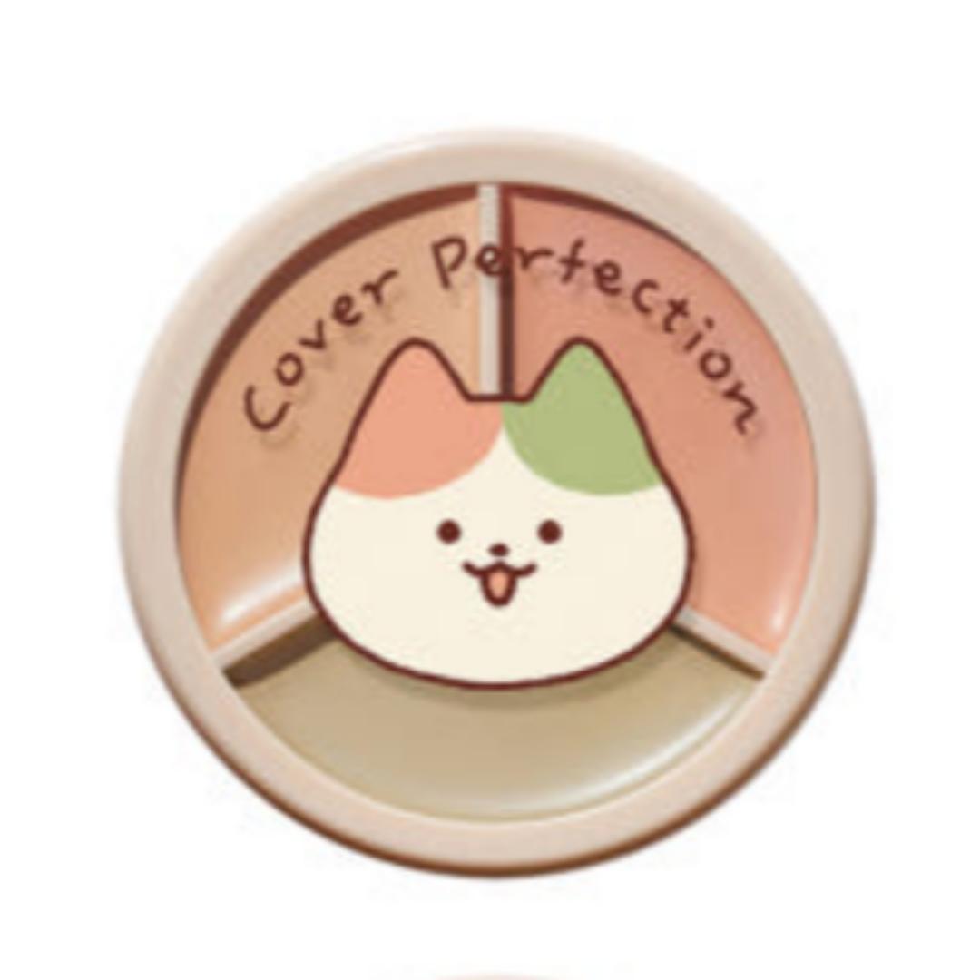 

The Saem Cover Perfection Triple Pot Concealer (5 Options) [cat]01Correct Beige