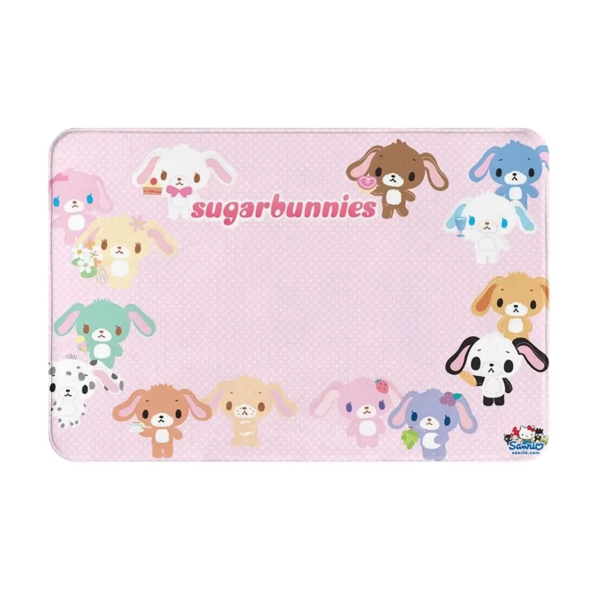 

Ковер Sugarbunnies Нескользящий Придверный коврик Коврик для пола Износостойкий Коврик для кухни Прихожей Дома Спальни Милые Коврики для ног Домашний Декор 40x60cm