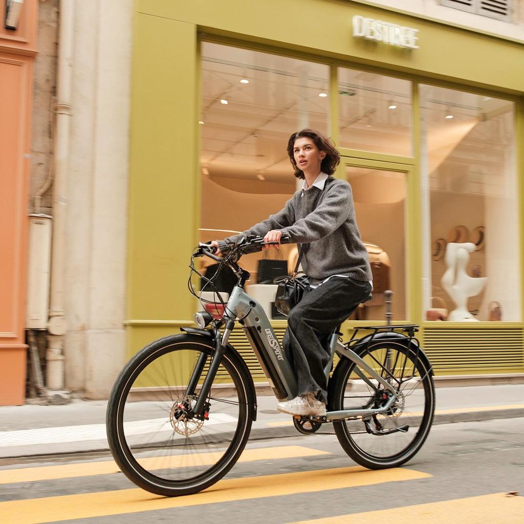 Elcykel ONESPORT OT05 Pro 27.5" 250W Motor City Elcykel Topphastighet 25Km/h 36V 22.5AH Max Räckvidd 140Km