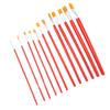 12Pcs Paint Brush Set Multifunctional AntiShedding Bristles Watercolor Painting Brush for Painters