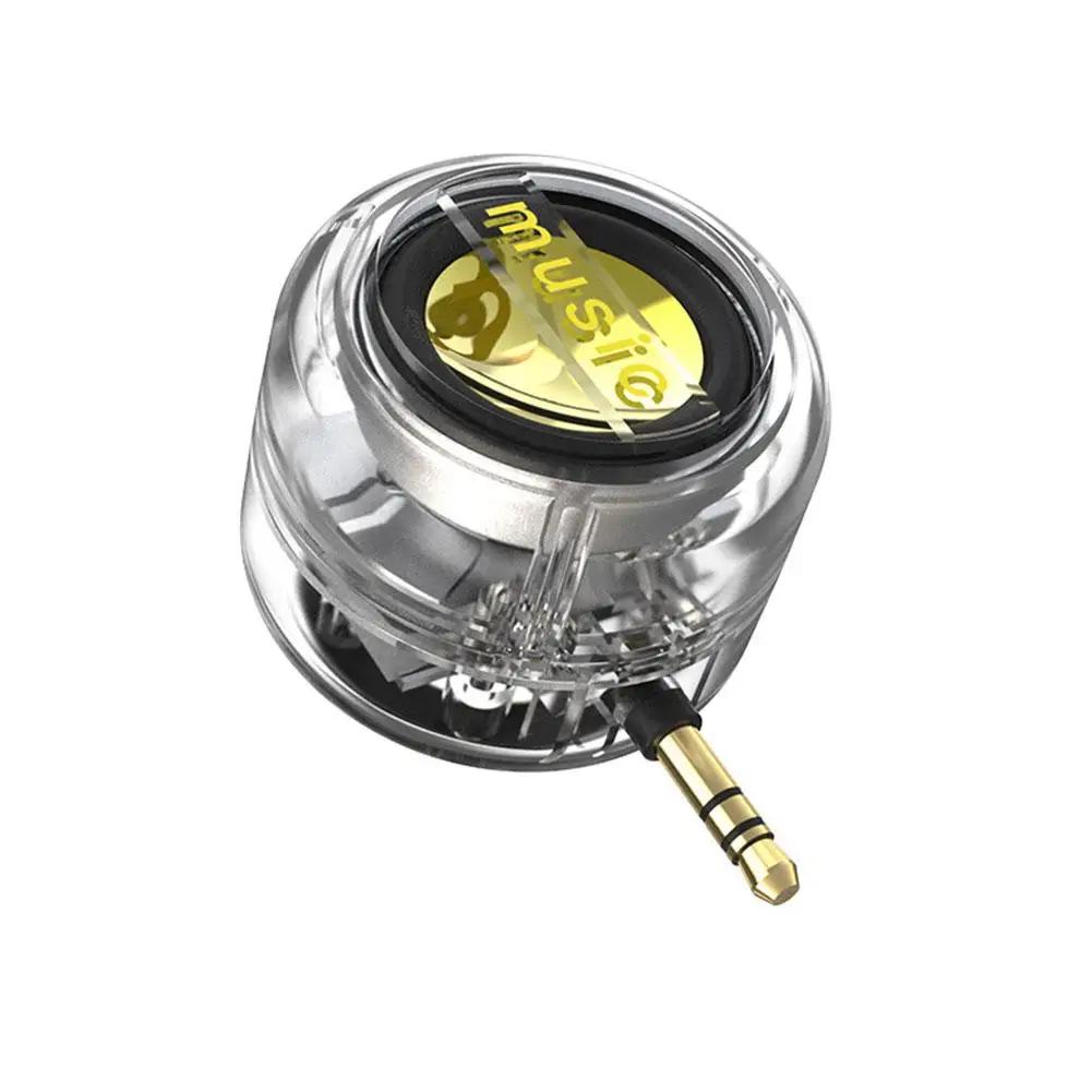 Portable Mini Speaker Universal 3.5mm Plug Type-c Mobile Audio Player External Audio Bluetooth Wireless Phone Portable Car E4A8