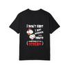 T-shirt en coton blanc Poulet avec texte amusant Je ne pète pas Je chuchote juste dans mon pantalon Parfois c'est un cri Vêtement décontracté pour hommes et femmes