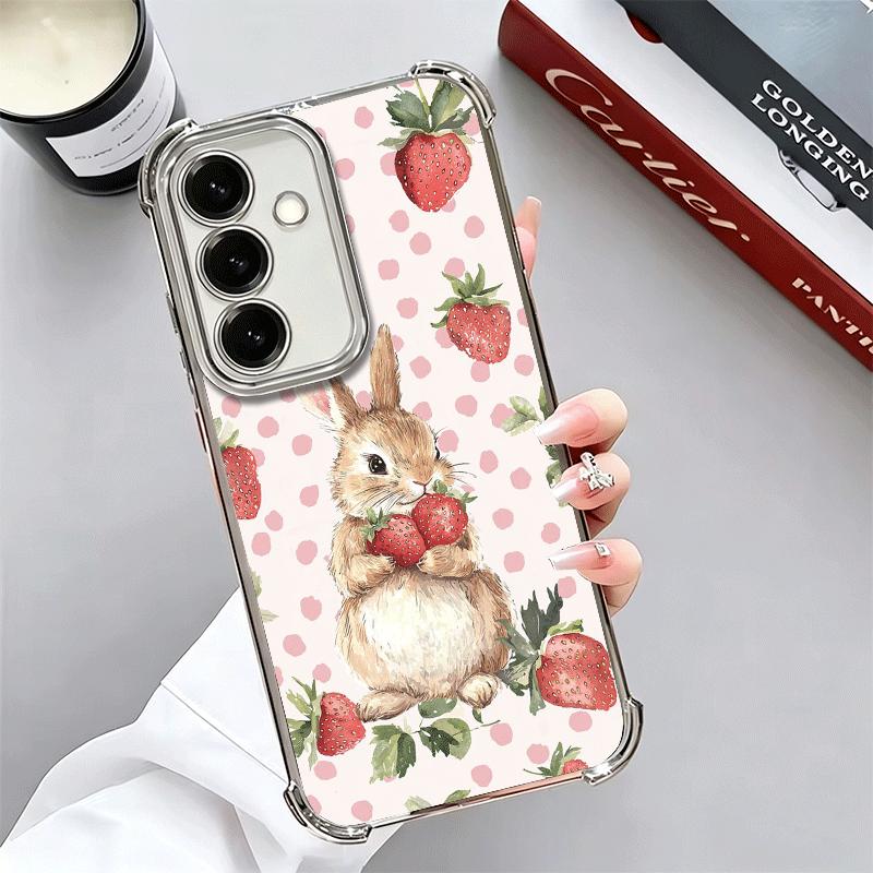 

Милый мультяшный кролик с покрытием Чехол для телефона для Samsung A17 A07 A37 A57 A16 A56 A15 A55 A14 A54 A13 A53 A26 A36 A25 A35 A24 A34 Samsung A14