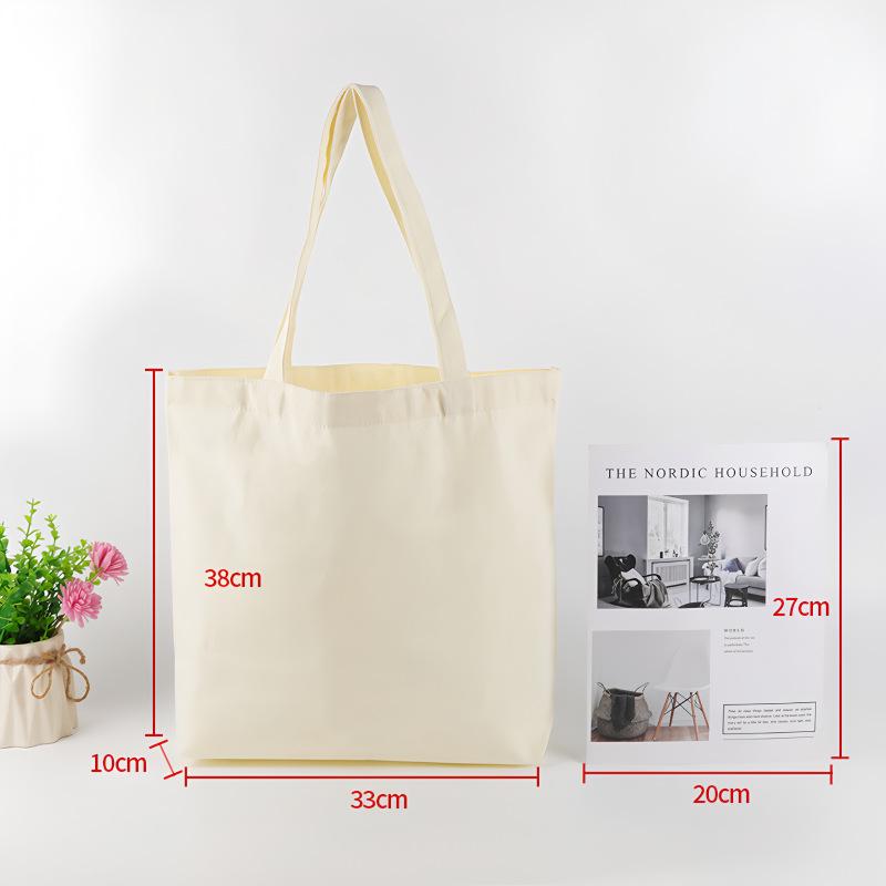 Customizable Thick Canvas Tote Bags for Businesses - Expedited Service Available