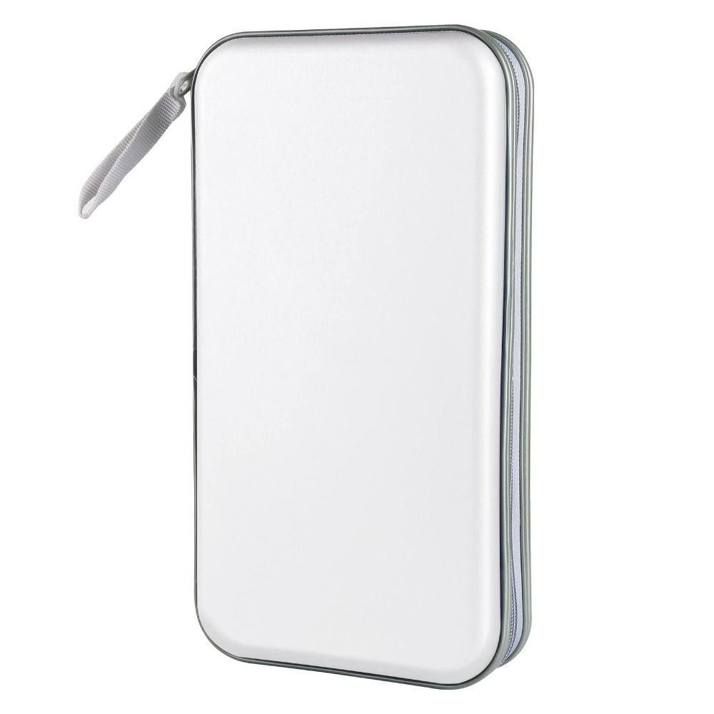 80 Capacity CD Case Holder Hard Plastic CD Case Wallet DVD Case  CD/DVD Album
