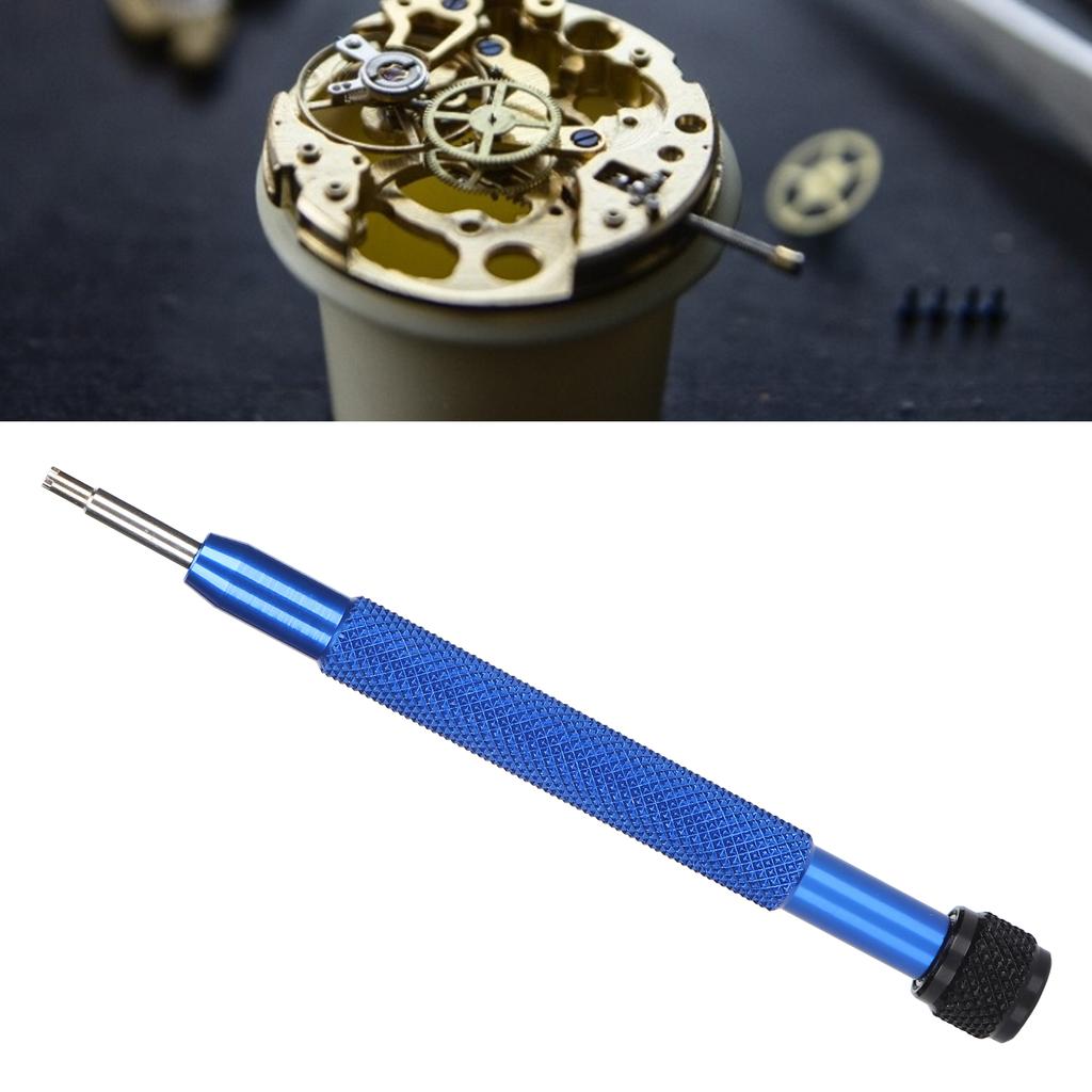 Screwdriver 4 Prong Alloy Screwdrivers Watch Movement Repair Tool Accessory for Watchmaker