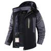  Men's Loose Casual Cotton Jacket Solid Color Short     Winter Warm Coat