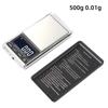 Mini Digital Scale 100/200/500g 0.01g High Accuracy LCD Backlight Electric Pocket Scale for Jewelry Gram Weight for Kitchen