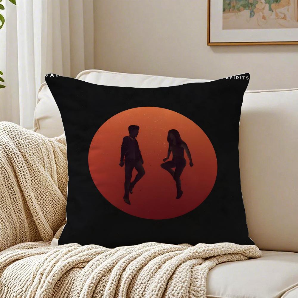 Electronic Indie Musician JJai Wolf Cushion Cover Linen Pillowcase Soft for Sofa Bed Home Room Decor