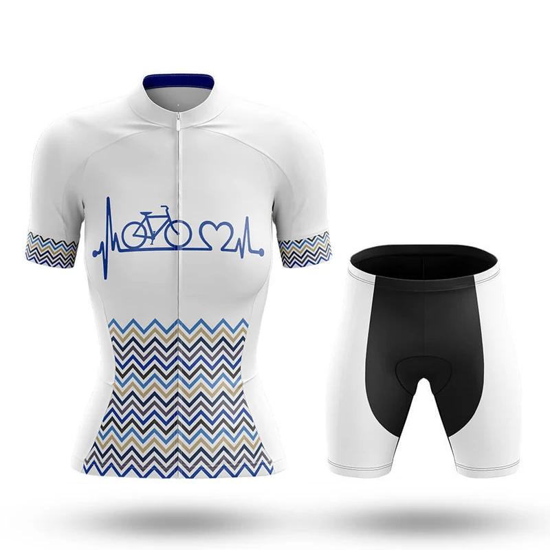2026 Summer Breathable Cycling Suit Set  Cartoon Women's  Bike Jersey Fashion Girl Bicycle Clothes Quick-dry Mountain Bike Clothing Ciclismo Mujer