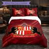 Biancheria da letto a tema Sunderland Set 3 pezzi Copripiumino Biancheria da letto decorativa per camera da adolescente Decorazione per la casa