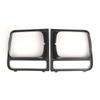 1 Pair Headlight Frame Trim for 1997-2001 CH2512165 CH2513165 Replacement Head Lamp Bezel Trim Auto Accessories