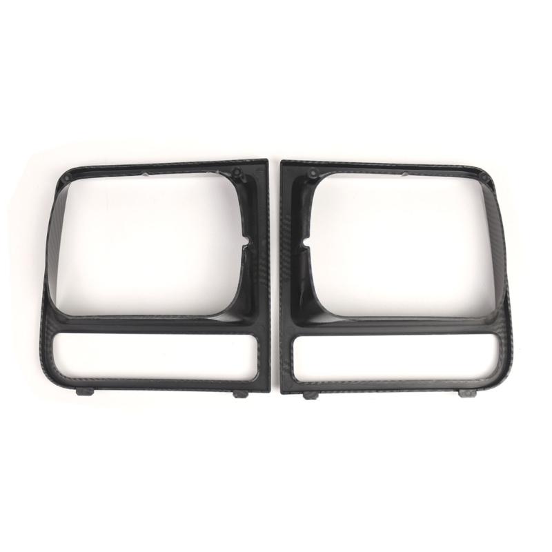 1 Pair Headlight Frame Trim for 1997-2001 CH2512165 CH2513165 Replacement Head Lamp Bezel Trim Auto Accessories