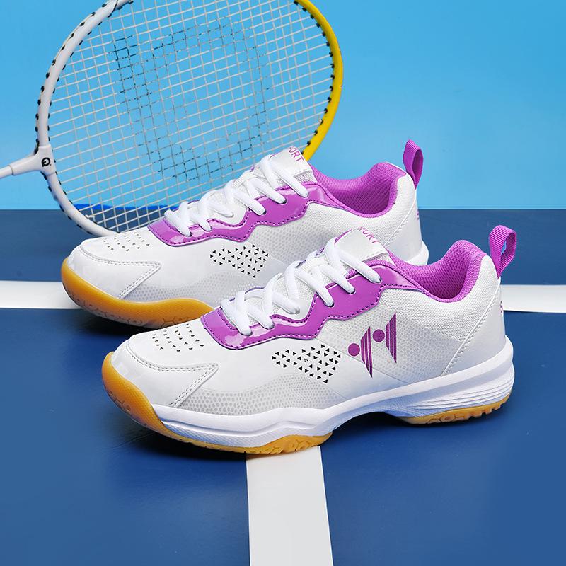 Dámské lehké, protiskluzové badmintonové boty - Pohodlné a prodyšné pro trénink & soutěže