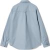 Carhartt WIP Pointed Collar Drop Shoulder Button Long Sleeve Shirt Unisex shirts Blue I033578-0W9-02
