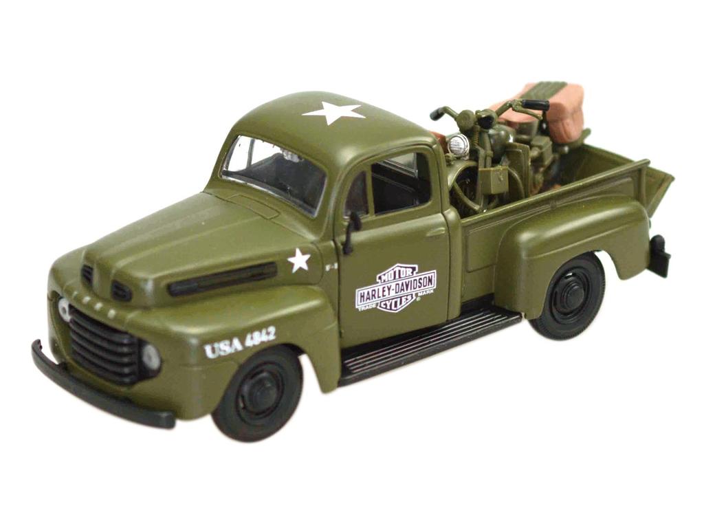 Maisto HD Custom Ford Pickup Flat Head 124 Harley-Davidson F-1 + (Hæren) 200–152