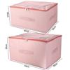Large Capacity Closet Clothes Storage Bins Dustproof Clothing Sorting Box  for Home