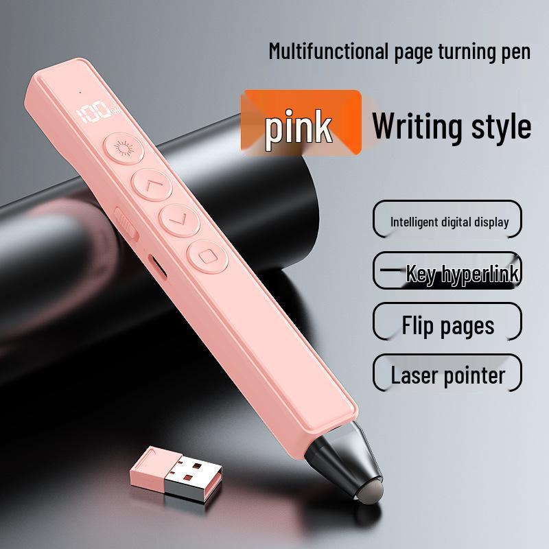 Smart Touchscreen Pen: Multimedia Page Turner for Teaching & Business, Long Battery Life, Plug & Play