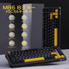 SHARK M86 Gaming Keyboard Wireless Mechanical Keyboard English Layout RGB Backlight Customizable Gasket Structure Good Keying Sound 3 Mode Connection