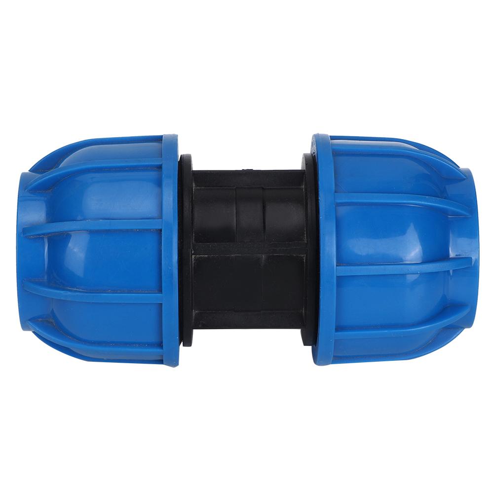 

Water Pipe Connector Fittings PE Plastic Straight Pipe Connector Adapter 63mm to 63mm