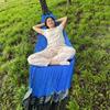 Load-bearing 200KG Mesh Hammock With Storage Bag Hanging Bed New Swing Chair  Outdoor