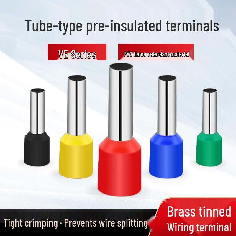 Pre-insulated Tube Wire Terminals
