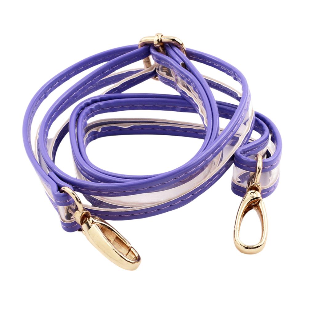 Crossbody Handle Fashionable Strap Long Shoulder Belt Long PVC Strap Comfortable Bag Handle for DIY Customization