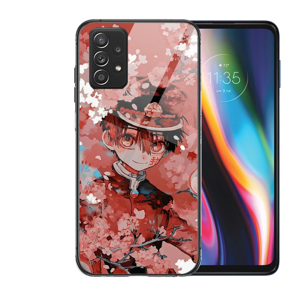 Toilet-bound Hanako-Kun Anime Tempered Glass Case Phone For Samsung Galaxy A51 A71 A60 A70S A70 A80 A21S A41 A20E A50 A30S 5g A3