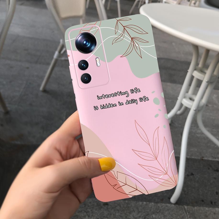 For Xiaomi 12T Pro Case Mi 12T 2022 New Fashion Art Painted Cover Soft Fundas Phone Case For Xiaomi Mi 12T Mi12T Pro Cover Coque