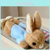 Trousse à crayons en peluche Peter Rabbit avec fausse fourrure douce pour enfants et adolescents Rangement
