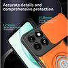 Armor Shockproof Case For ZTE Blade A35 A55 Slide Camera Lens Protection Metal Ring Holder TPU Frame Plastic Phone Cover Fundas