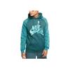 Jordan Fleece Hoodie Pullover Men Tops Black Green BV6011-303