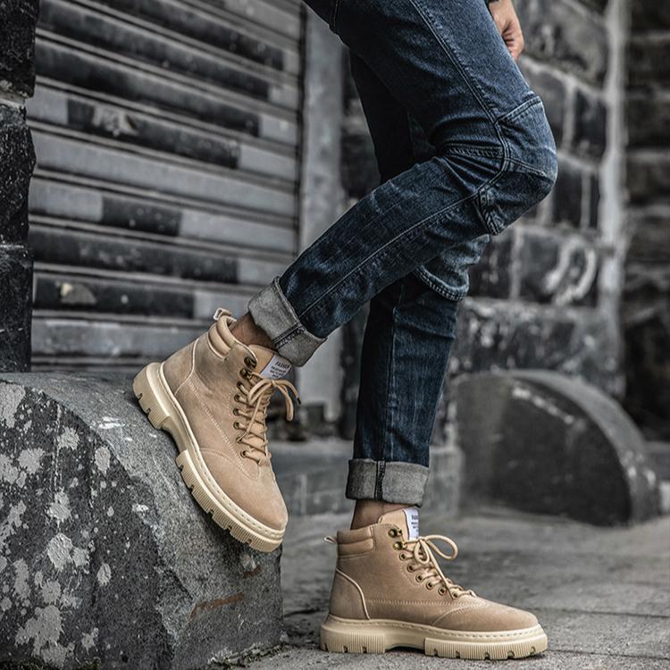 Hombres Moda Martin Botas Ante Al aire libre Botas tácticas botas tácticas  comprar a buen precio — entrega gratuita, reseñas reales con fotos — Joom