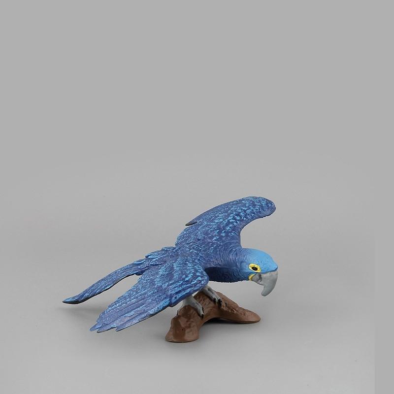 Parrot Kookaburra Model Set With Pvc Material For Childrens Educational Play And Collecting