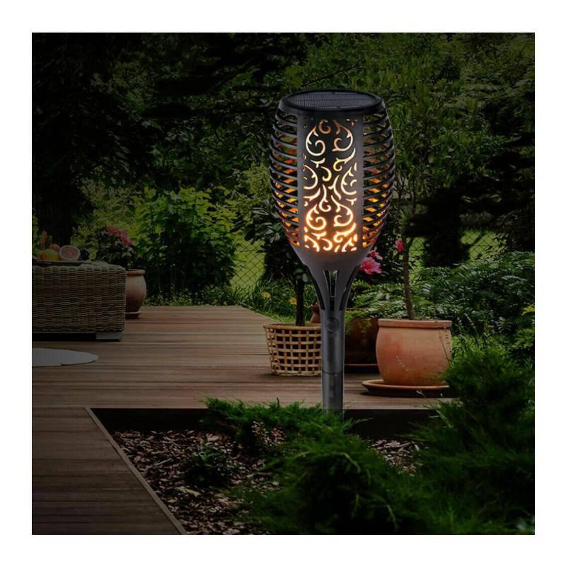 Flame Flickering Garden Solar Lights Led Outdoor Waterproof Lawn Lamps Gift