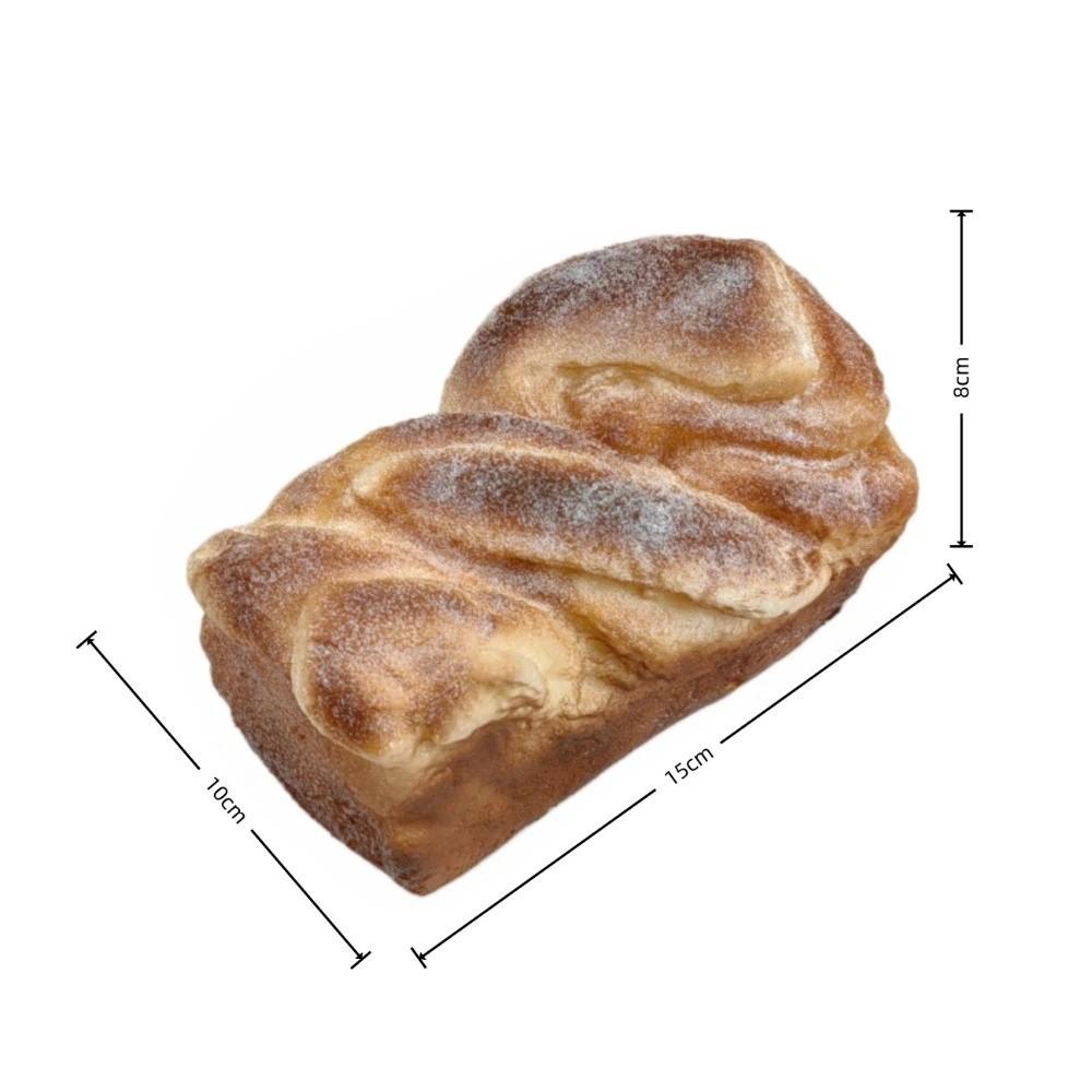 Soft PU Faux Bread Realistic Interesting Imitation French Bread Non-Toxic Decorative Artificial Lye Bread Window Display