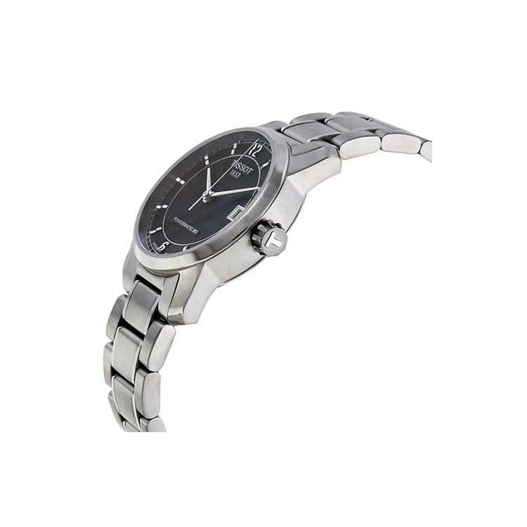 Tissot Ti Automatic Mechanical Movement Women's Watch 32mm Black Dial T087.207.44.057.00