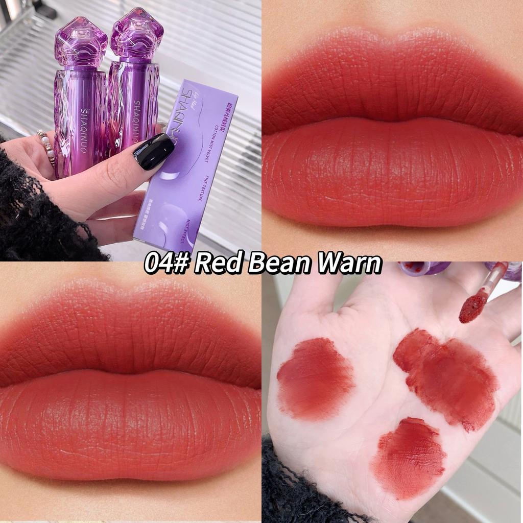 SHAQINUO Cotton Mist Velvet Lip Mud